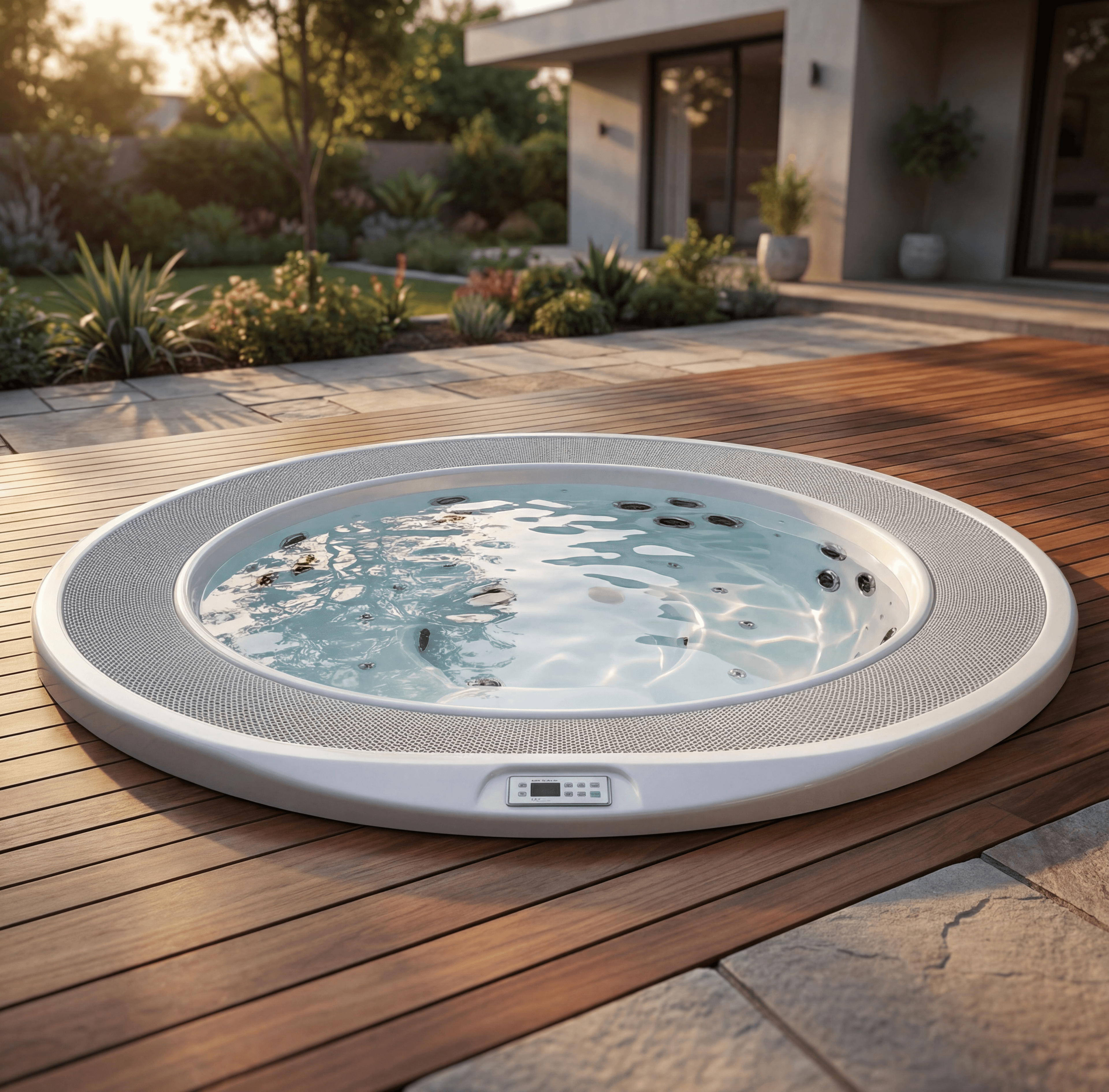 Jacuzzi Jacuzzi WaterVibe 304 | Pearl White WaterVibe, 6 persoane, finisaj pearl white, imaginea 1