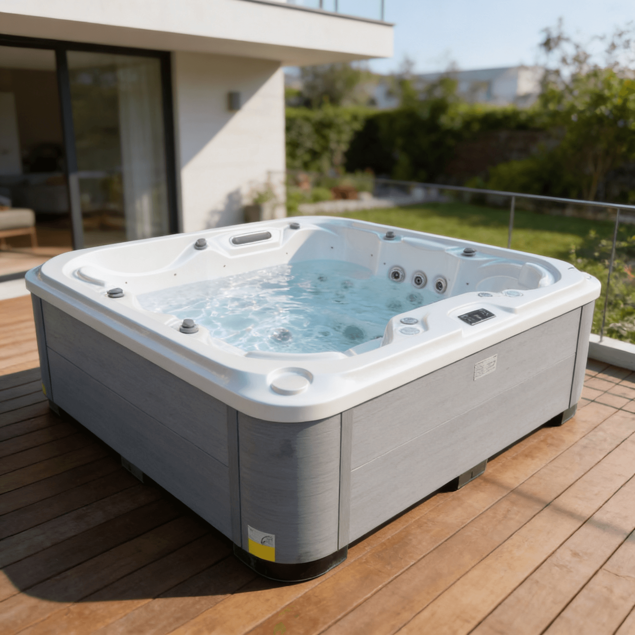 Jacuzzi Jacuzzi WaterVibe 366 | Pearl White WaterVibe, 6 persoane, finisaj pearl white, imaginea 1