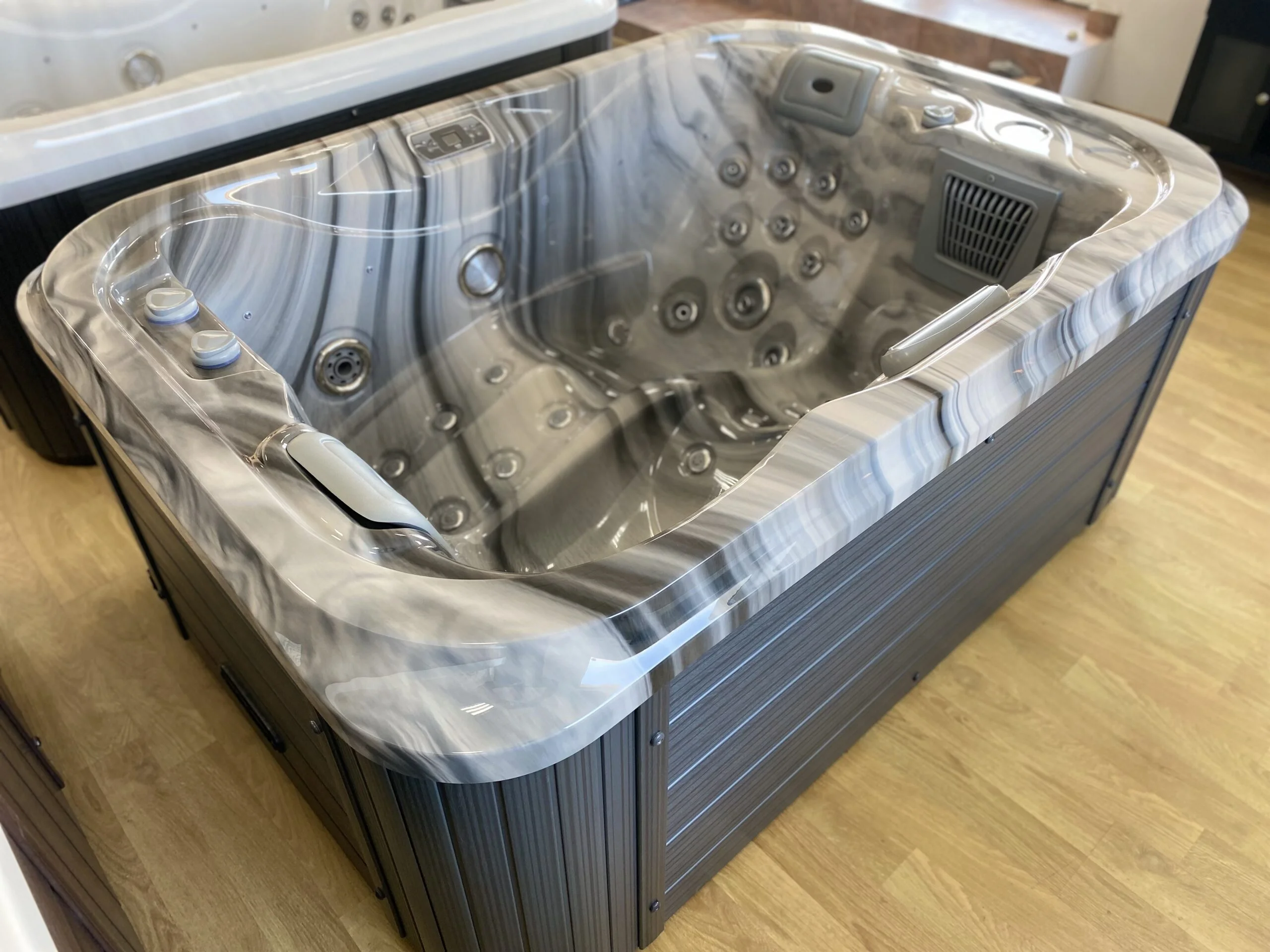 Jacuzzi Jacuzzi WaterVibe Duet | Storm Grey WaterVibe, 2 persoane, finisaj storm grey, imaginea 1